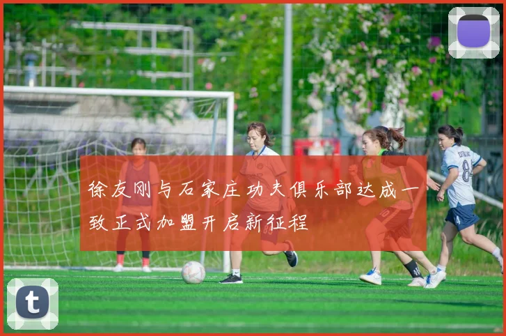 徐友刚与石家庄功夫俱乐部达成一致正式加盟开启新征程