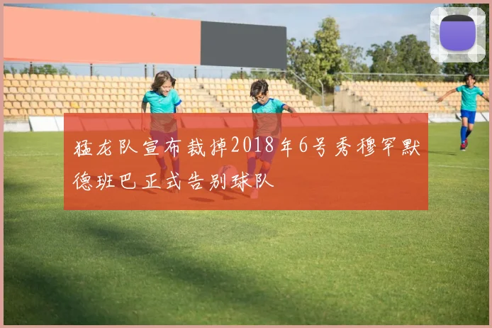 猛龙队宣布裁掉2018年6号秀穆罕默德班巴正式告别球队