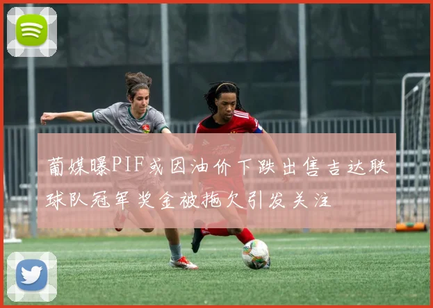 葡媒曝PIF或因油价下跌出售吉达联球队冠军奖金被拖欠引发关注